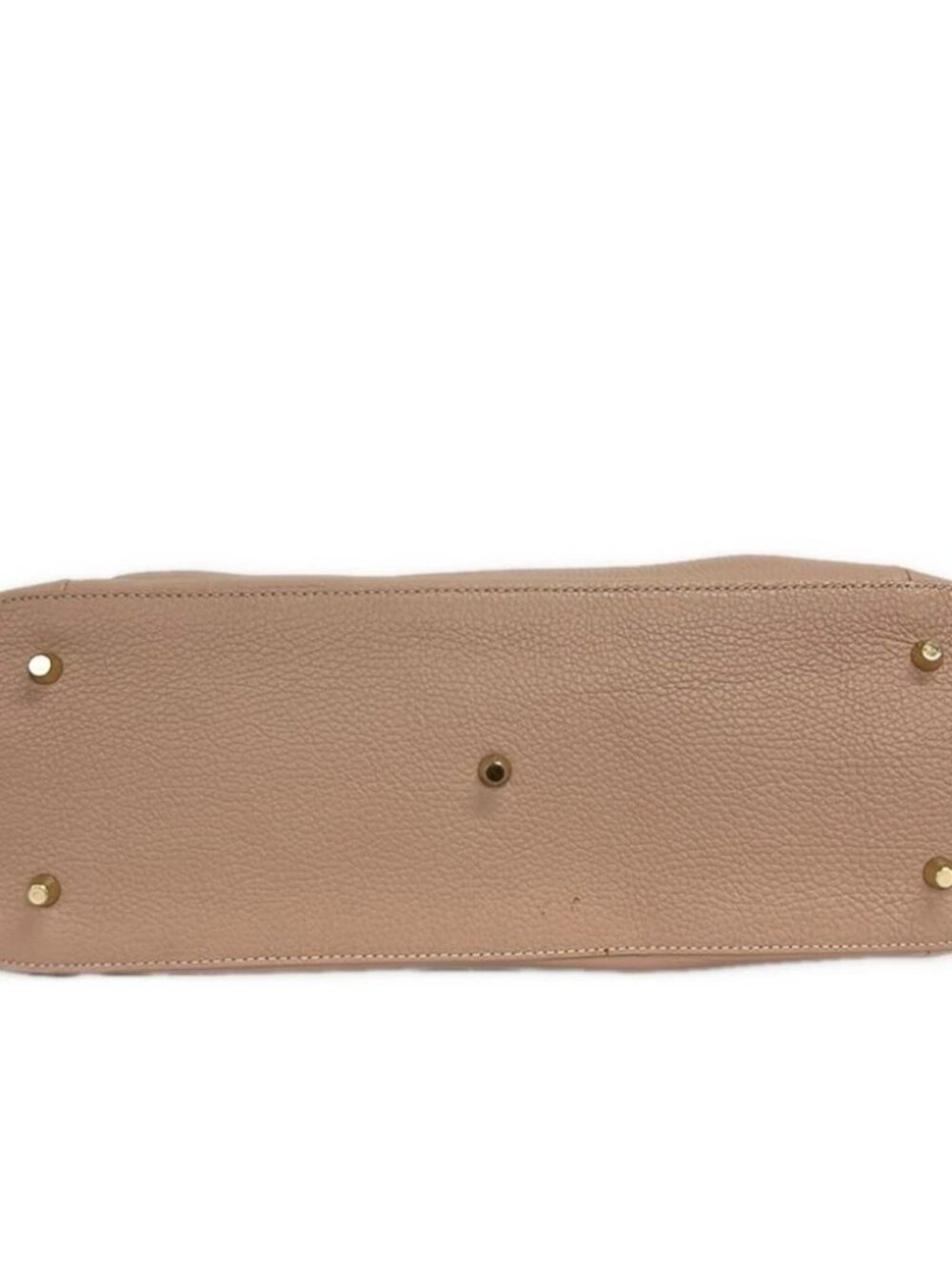 FURLA Pink Beige Leather Handbag - Picture 5 of 14